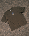 T-SHIRT KAKI - Skater Philibear's Bordel