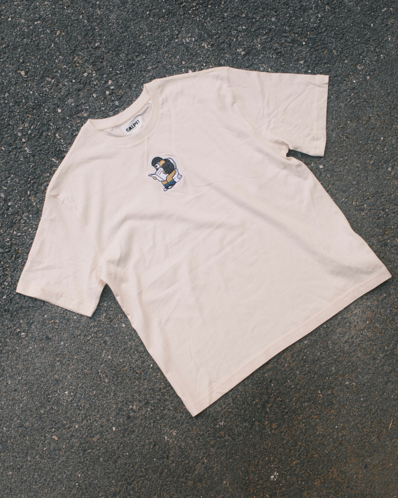 T-SHIRT CREME - Toilets Philibear's Bordel