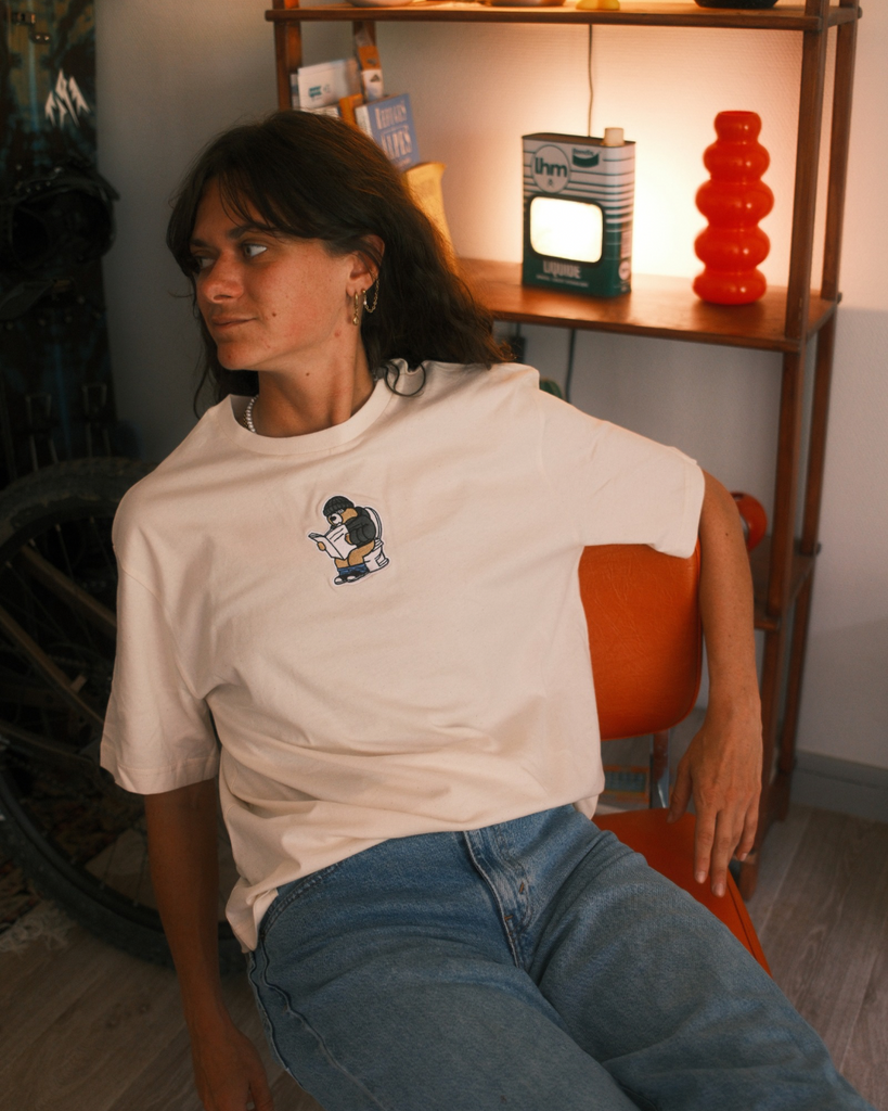 T-SHIRT CREME - Toilets Philibear's Bordel