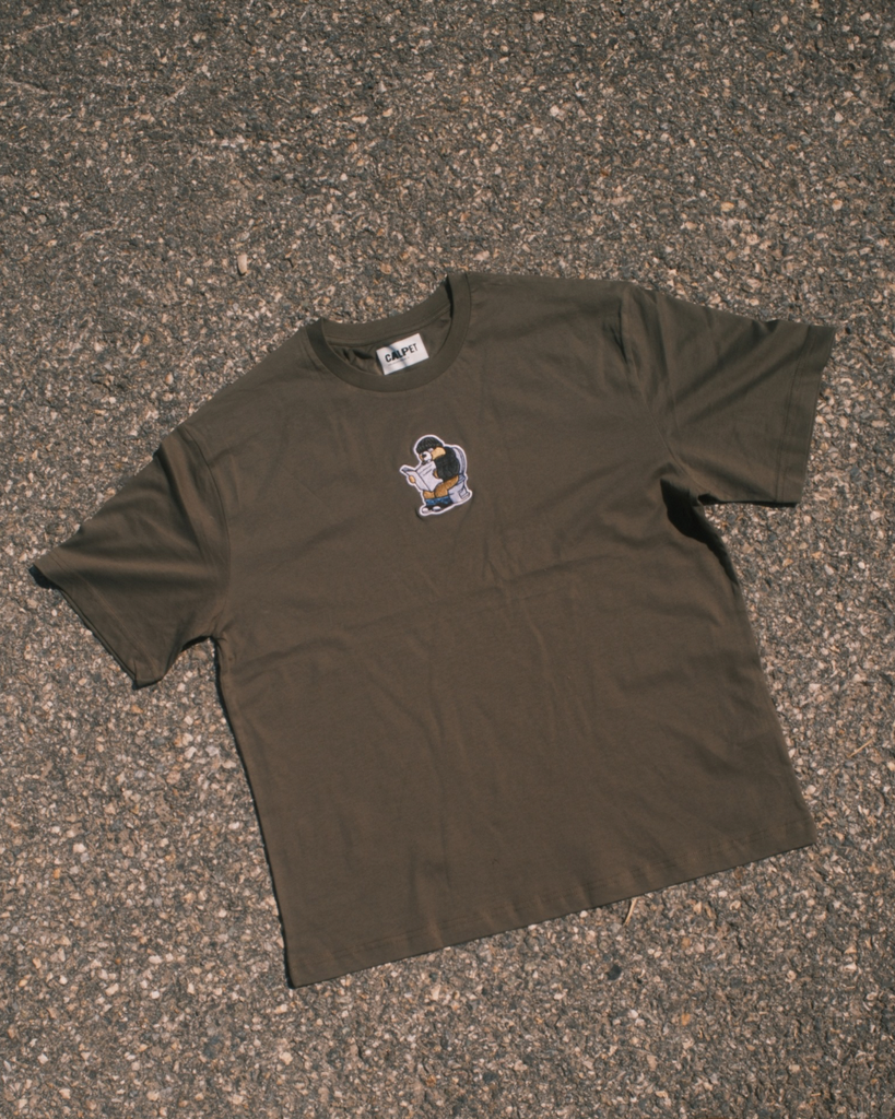 T-SHIRT KAKI - Toilets Philibear's Bordel