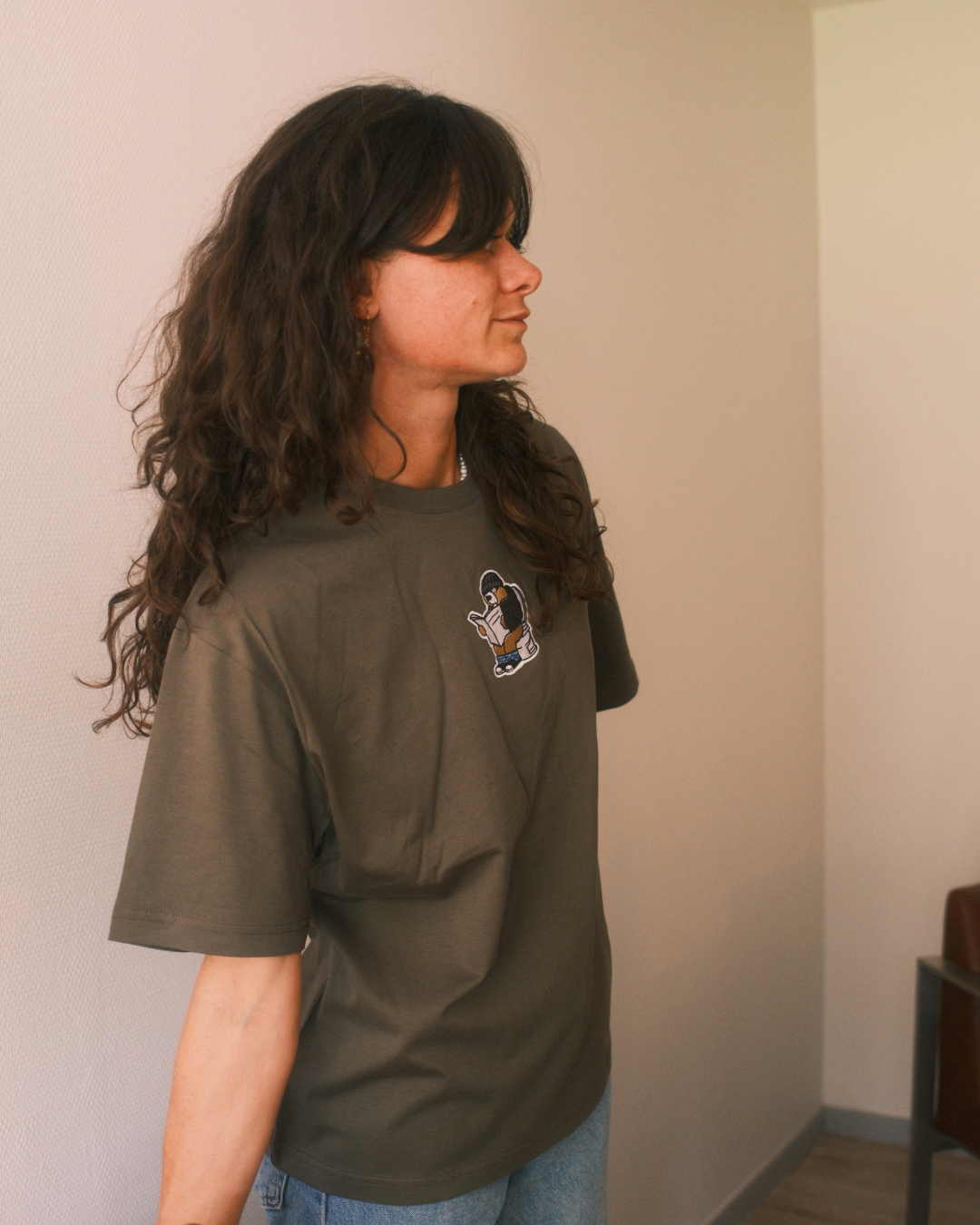 T-SHIRT KAKI - Toilets Philibear's Bordel